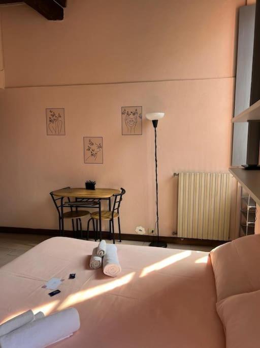 Minimal Studio Con Travi A Vista Piacenza Exterior photo
